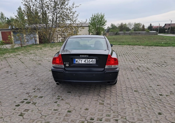 Volvo S60 cena 10900 przebieg: 323595, rok produkcji 2007 z Żyrardów małe 46